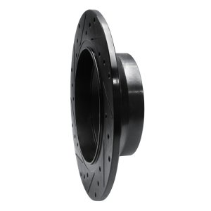 Mercedes-Benz E280 Brake Rotor (1) - Rear Right - R1 Concepts - Drilled & Slotted - Black - `03-`16